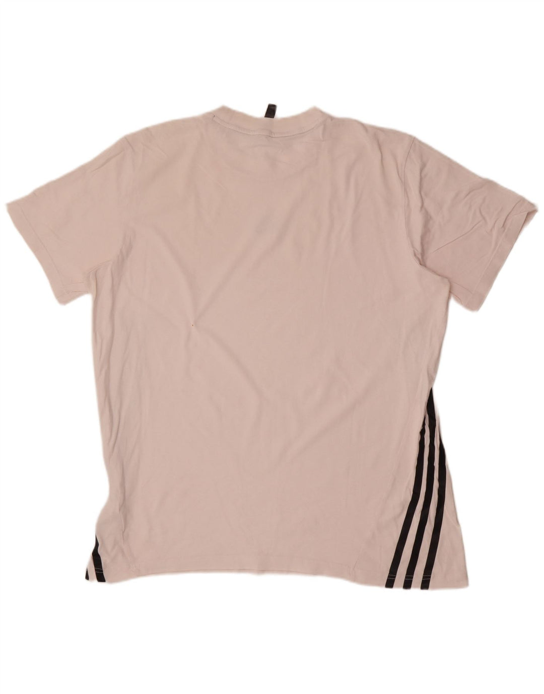 Adidas T-shirt top til mænd, stor hvid