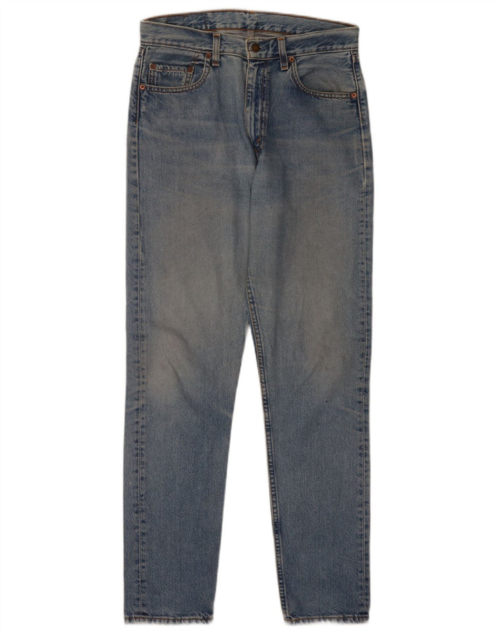 Levi's Slim Jeans til mænd W33 L32 blå bomuld