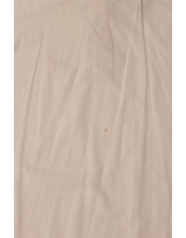AUSTRALIAN L'ALPINA Mens Polo Shirt IT 48 Medium Off White Vintage AUSTRALIAN L'ALPINA and Second-Hand AUSTRALIAN L'ALPINA from Messina Hembry 