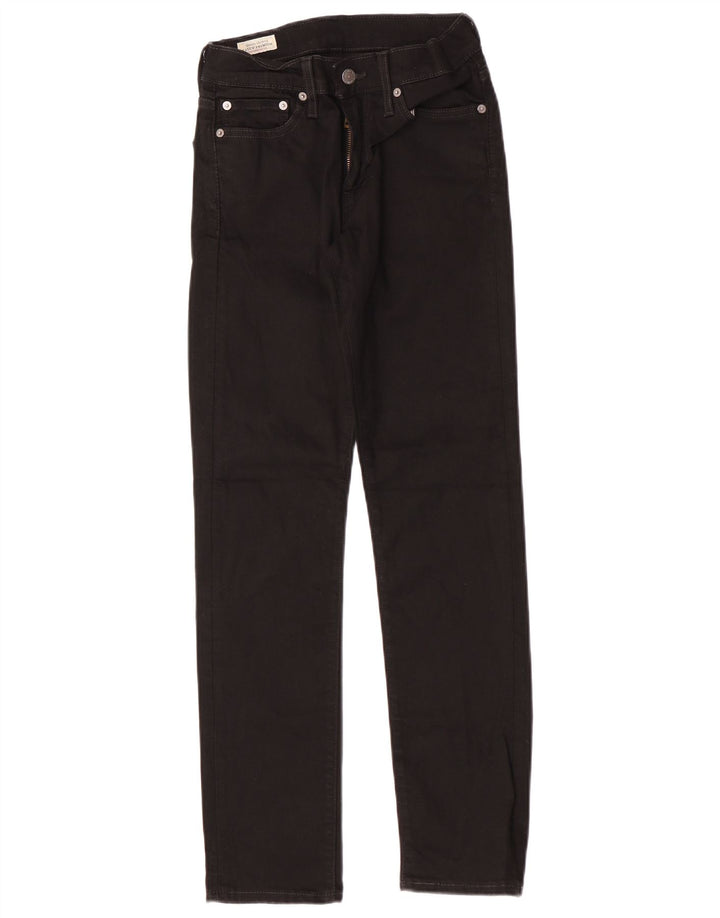 Levi's Dame 511 Slim Jeans W28 L30 Sort Bomuld
