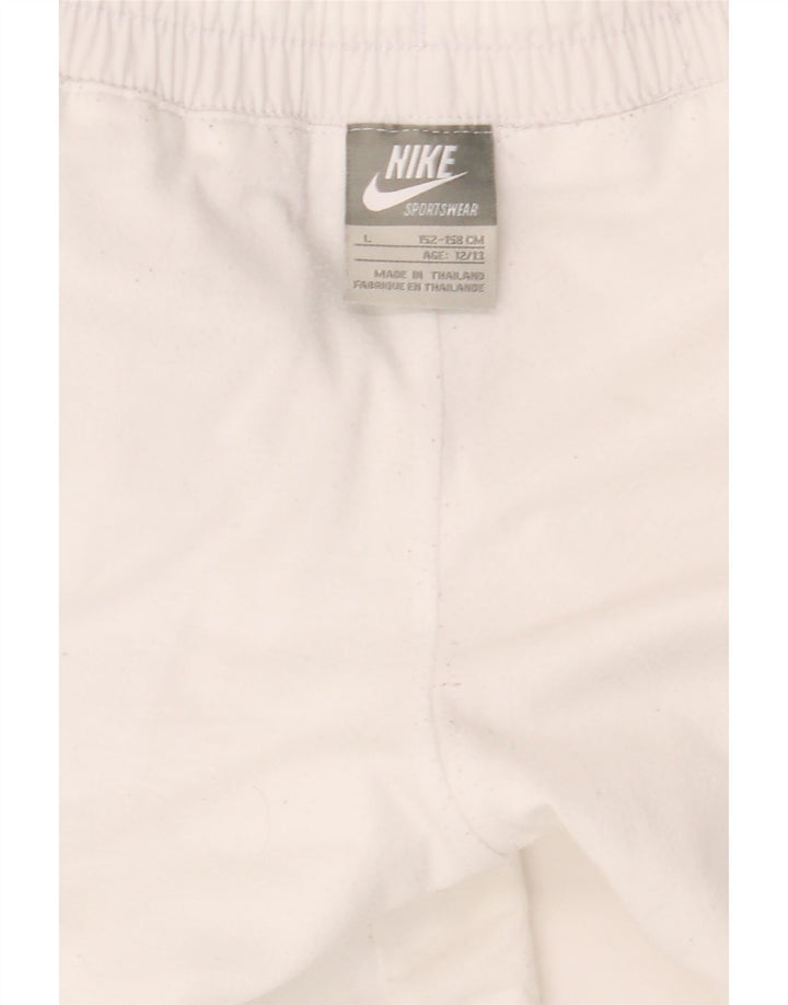 Nike piger sportsshorts 12-13 år store hvide