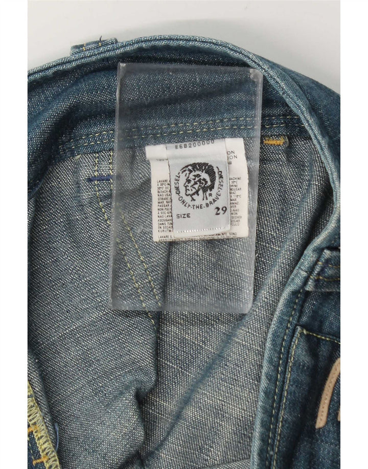Diesel Dame løse jeans W29 L34 Blå Bomuld