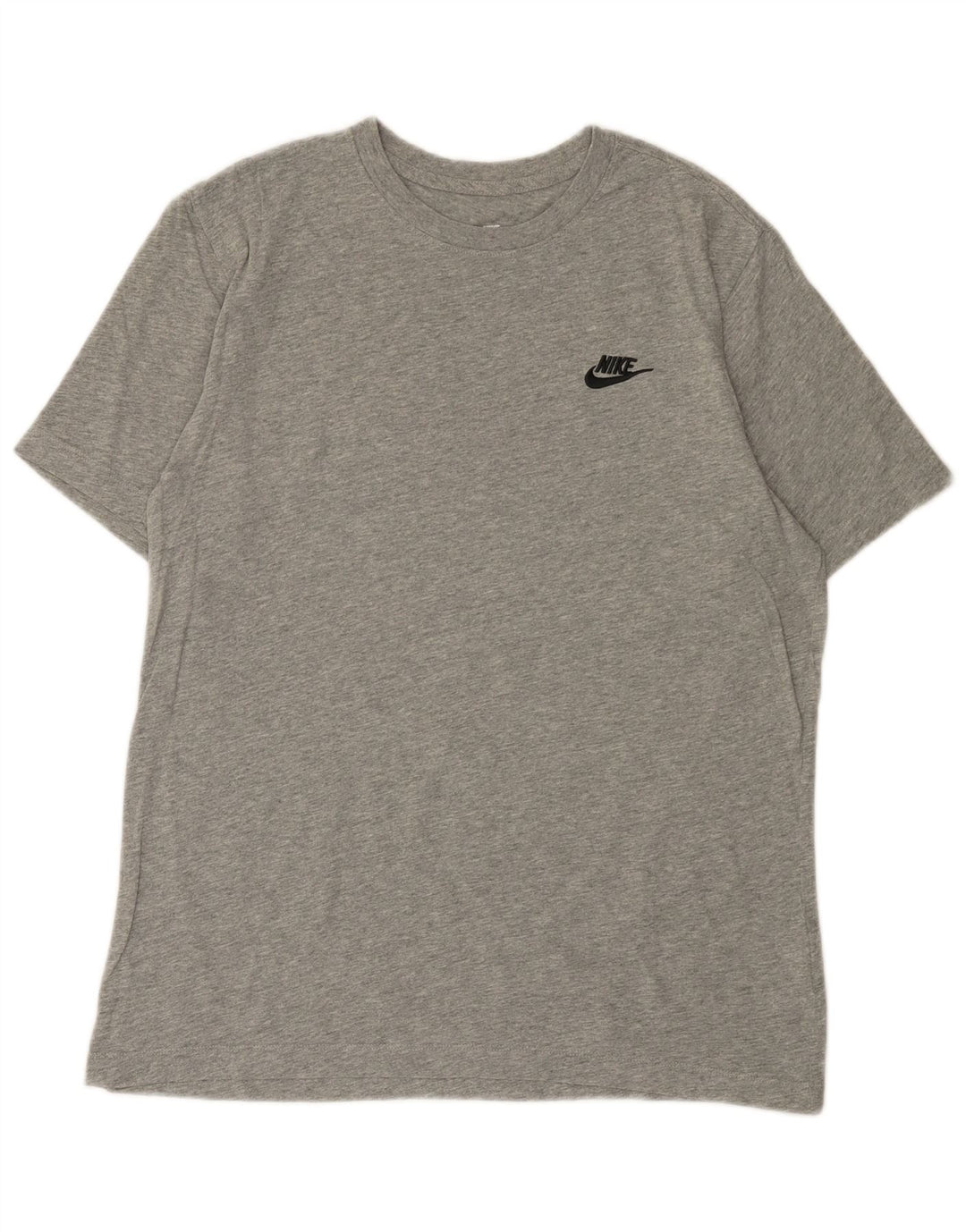 NIKE T-shirt top mellem grå bomuld til mænd