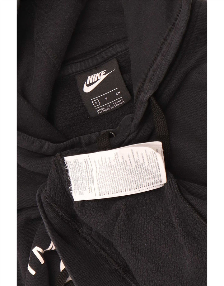 Nike grafisk hættetrøje til mænd, lille sort bomuld