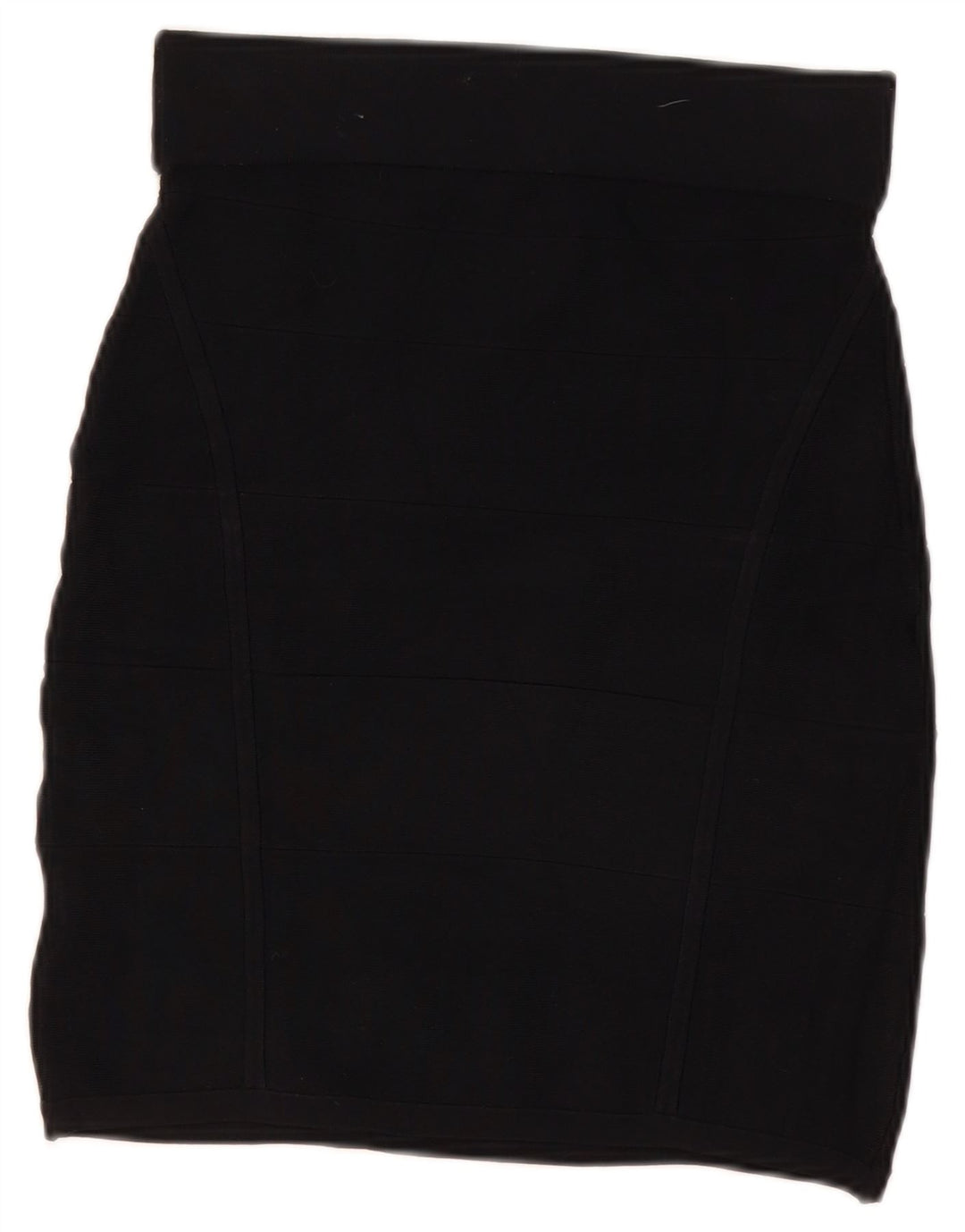 Oasis Womens Pencil Skirt UK 12 Medium W28 Black Viscose