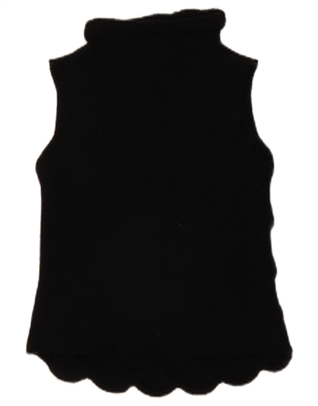 Emporio Armani Dame Vest Tank Top IT 40 Lille Sort Uld