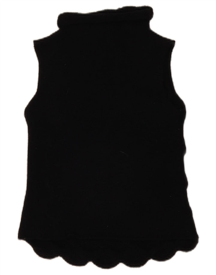 Emporio Armani Dame Vest Tank Top IT 40 Lille Sort Uld
