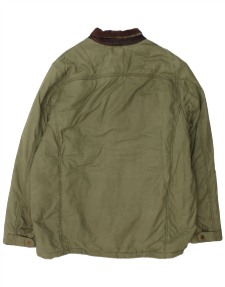 Timberland Herre Windbreaker Jacket UK 42 XL Grøn