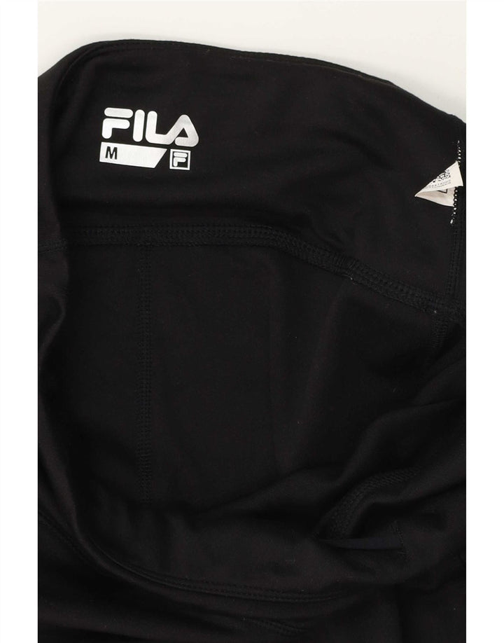 Fila Dame Leggings UK 12 Medium Sort