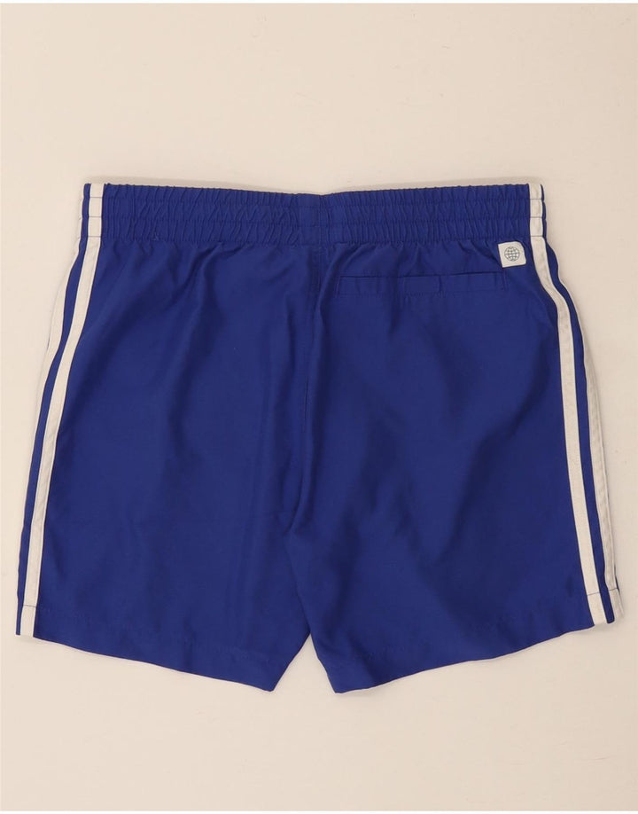 Adidas drenge badeshorts 15-16 år blå polyester