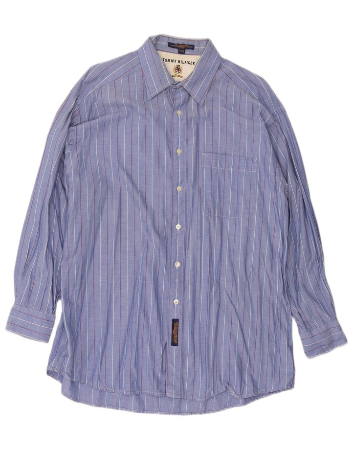 Tommy Hilfiger Herreskjorte str. 16 1/2 Stor blåstribet bomuld