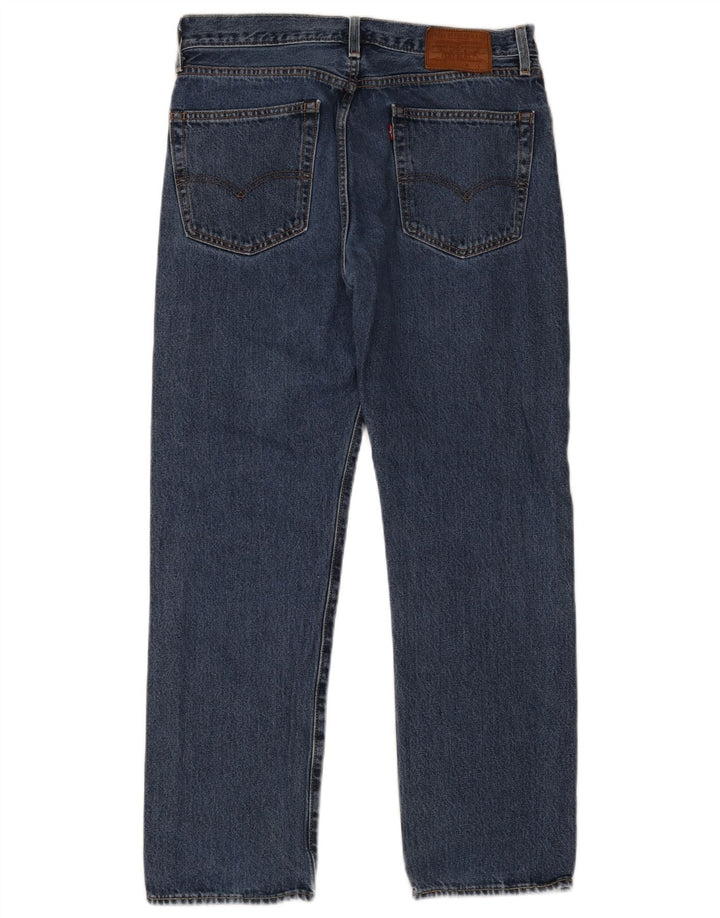 Levi's Straight Jeans til mænd W32 L32 blå bomuld