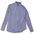 NAUTICA Mens Shirt Size 15 1/2 Medium Blue Cotton