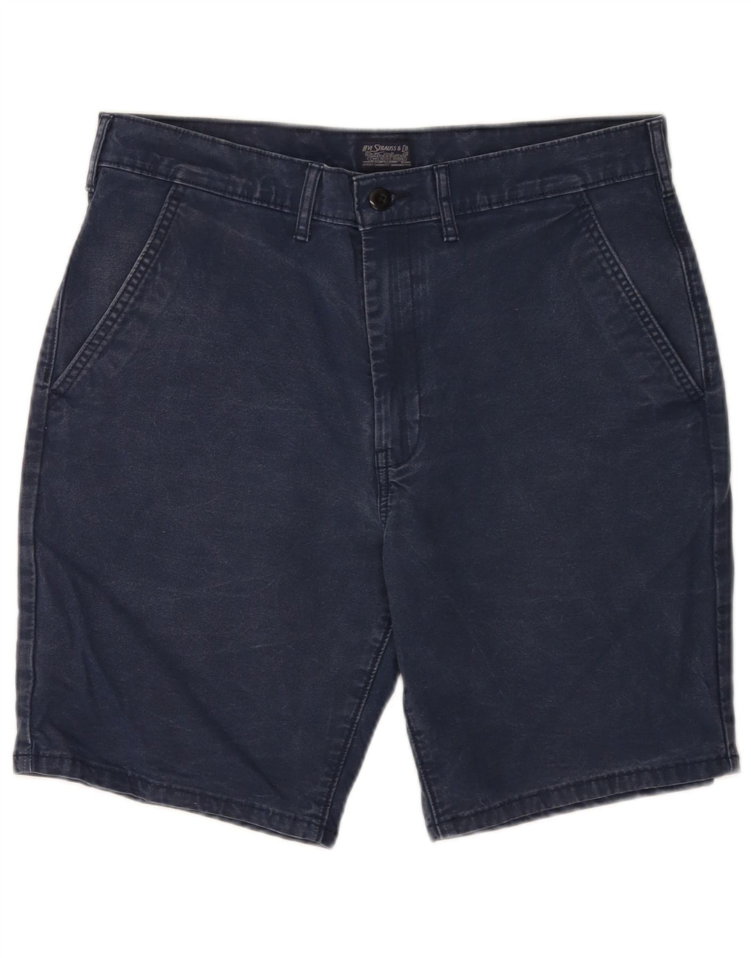 Levi's Chino Shorts til mænd W34 Large Navy Blue Bomuld