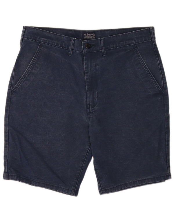 Levi's Chino Shorts til mænd W34 Large Navy Blue Bomuld
