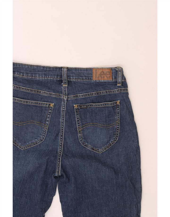 LEE Womens Bermuda Mid Rise Regular Fit Denim Shorts US 10 Large W32  Blue Vintage Lee and Second-Hand Lee from Messina Hembry 