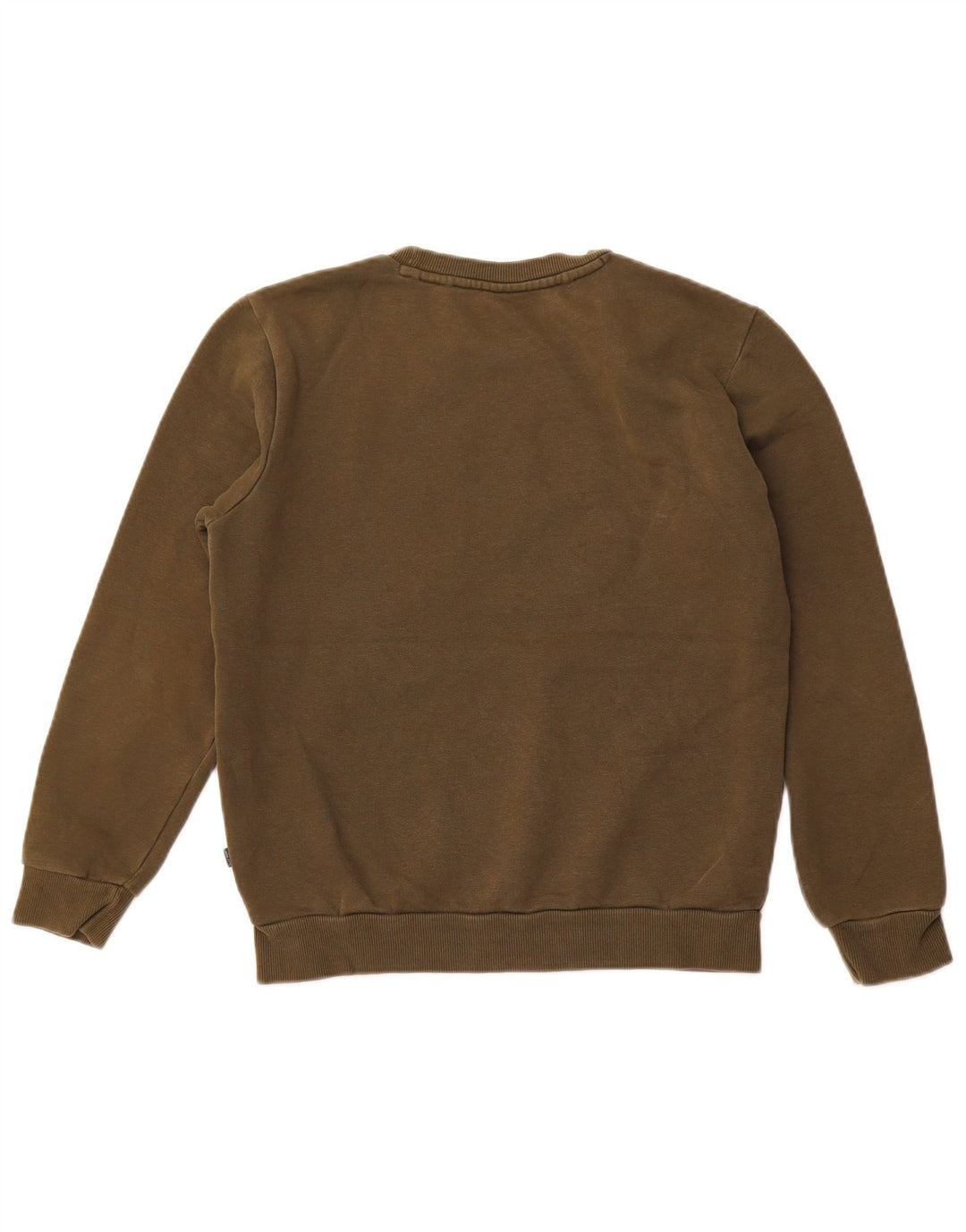 PUMA Grafisk sweatshirt til mænd XS Khaki Bomuld