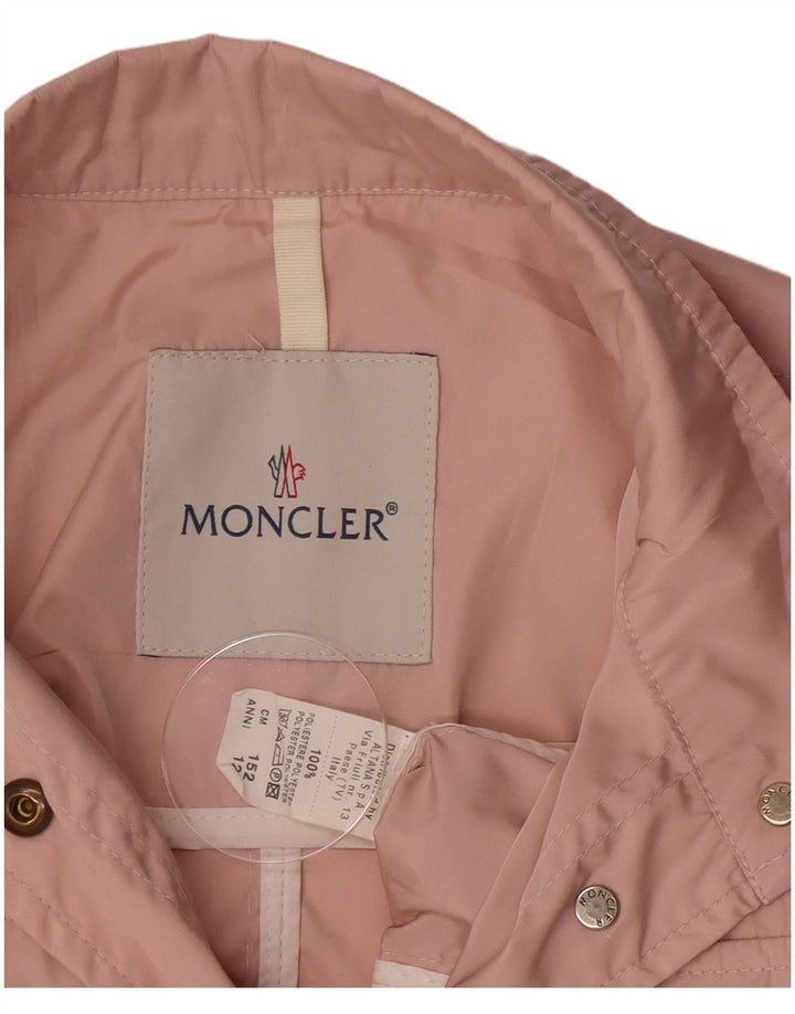 Moncler Piger Utility Jakke 11-12 År Pink Polyester