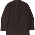 CERRUTI 1881 Mens 2 Button Blazer Jacket UK 38 Medium Black Virgin Wool