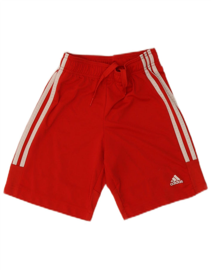 Adidas Boys Aeroready Sports Shorts 9-10 År Rød Polyester