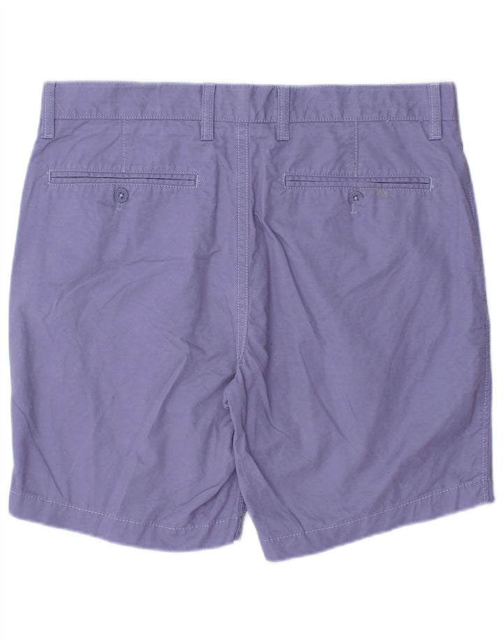 FAT FACE Herre Chino Shorts W32 Medium Lilla Bomuld