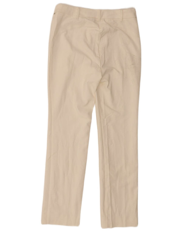 Zara Dame Slim Casual Bukser Medium W28 L29 Hvid Bomuld