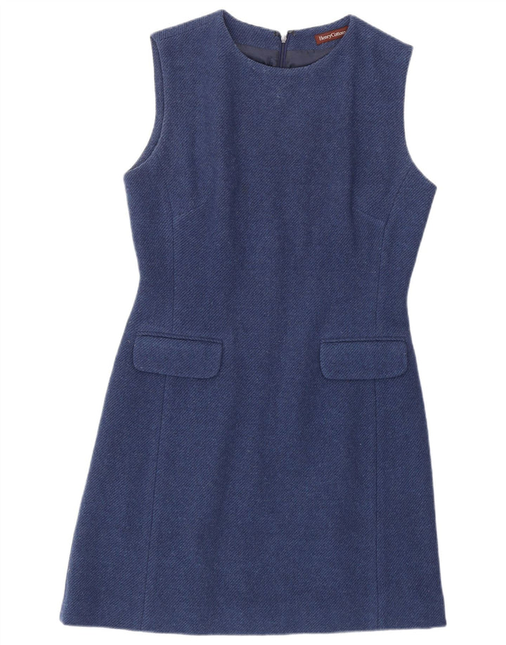 Henry Cottons Dame Ærmeløs Regular Sheath Dress IT 44 Medium Blue