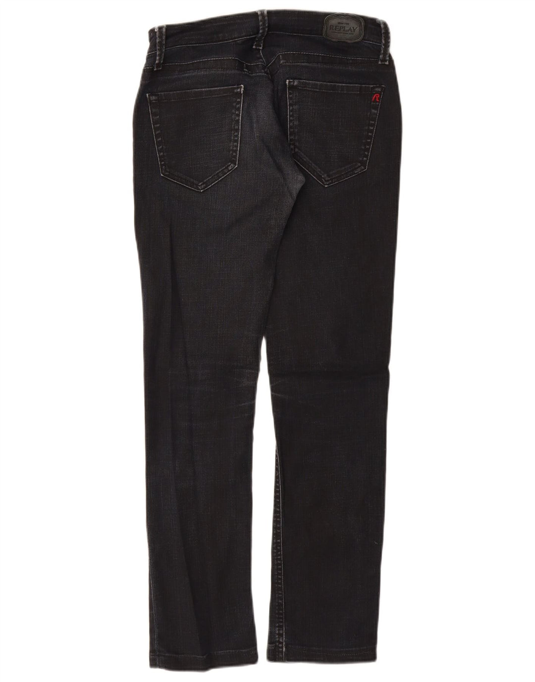 Replay Dame Skinny Jeans W27 L29 Marineblå