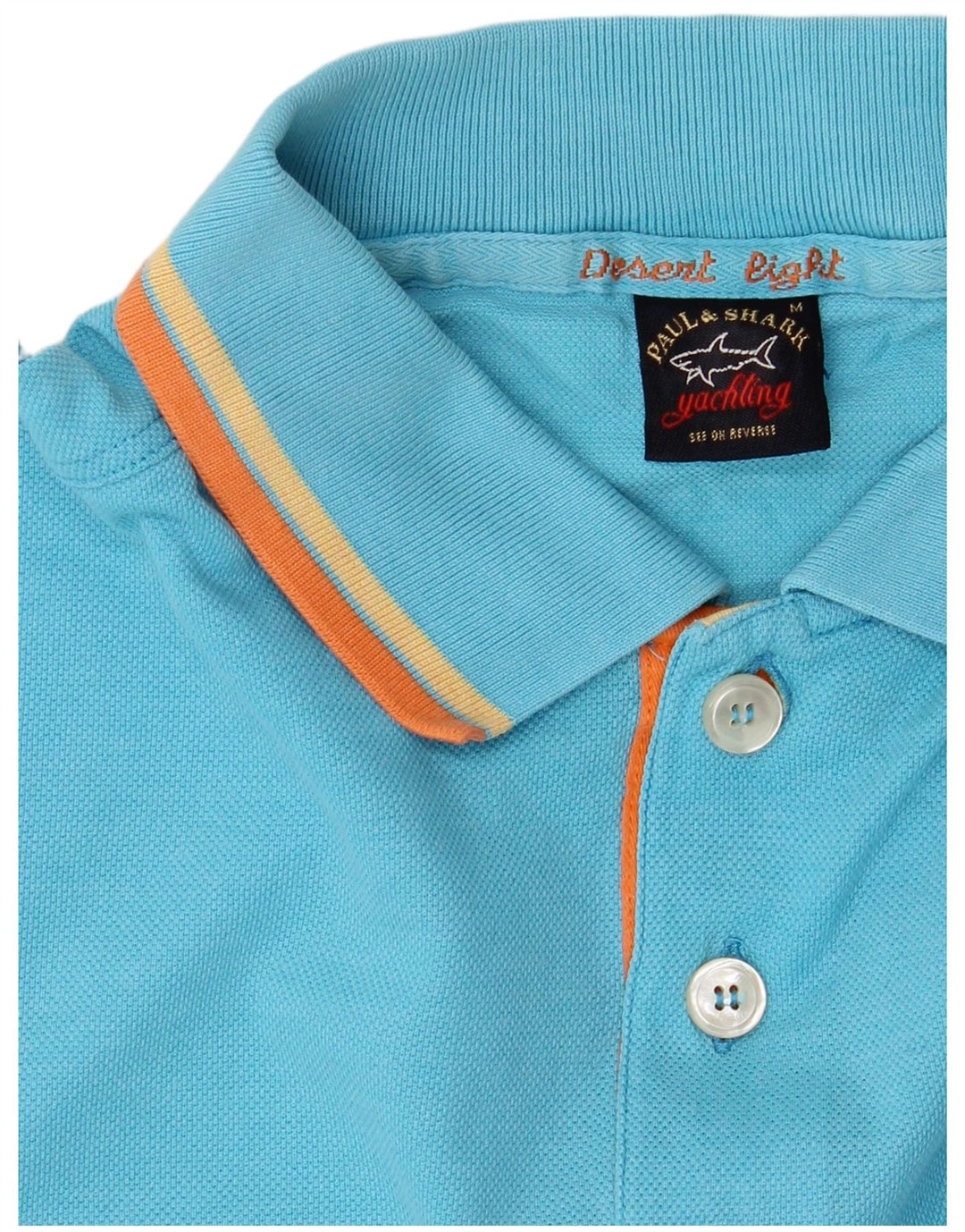 Paul & Shark herre poloshirt mellemblå