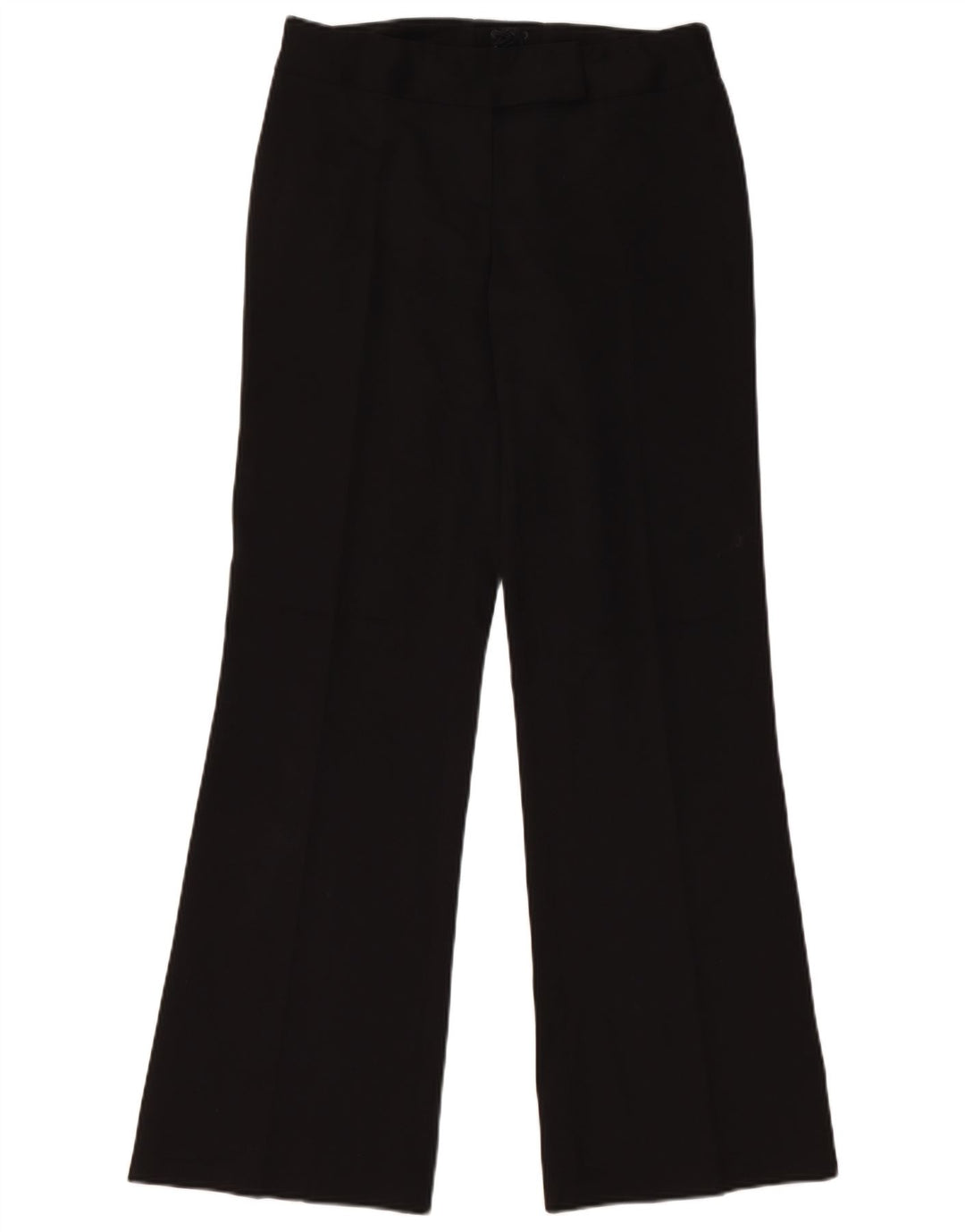 Oasis Dame Bootcut Suit Bukser UK 10 Small W28 L31 Black Polyester