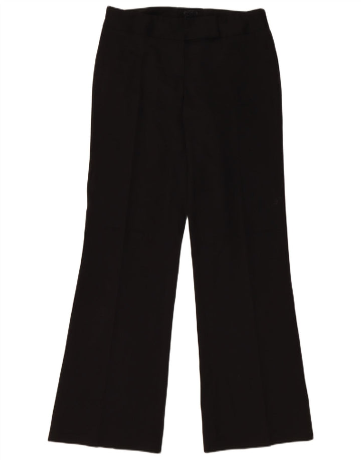 Oasis Dame Bootcut Suit Bukser UK 10 Small W28 L31 Black Polyester