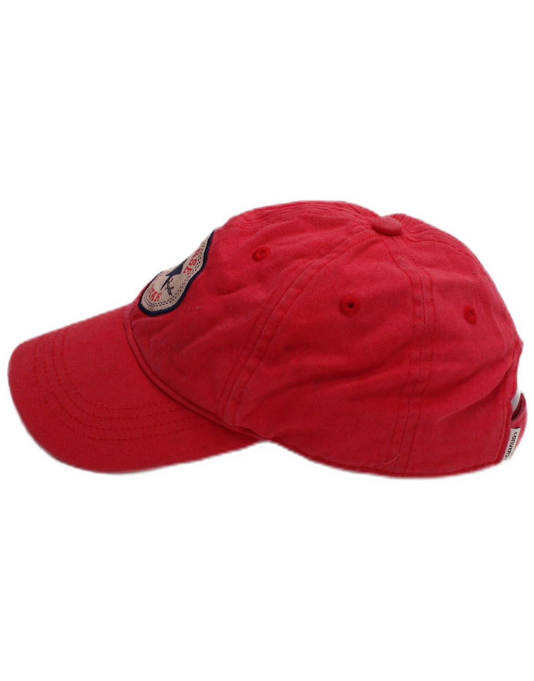 CONVERSE Boys All Star Graphic Baseball Cap One Size Red Cotton Classic