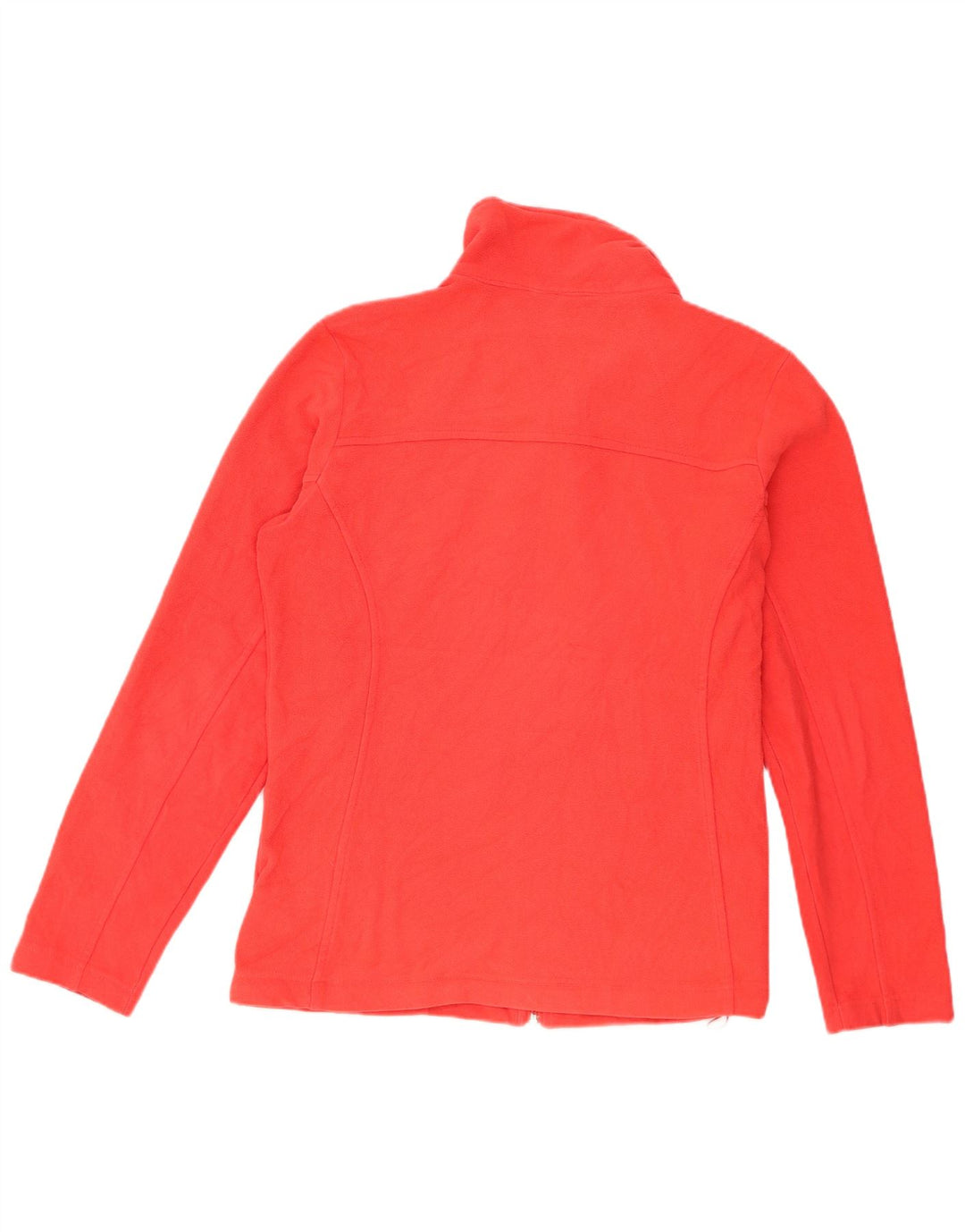 Columbia Dame Fleecejakke UK 16 Stor Rød Polyester