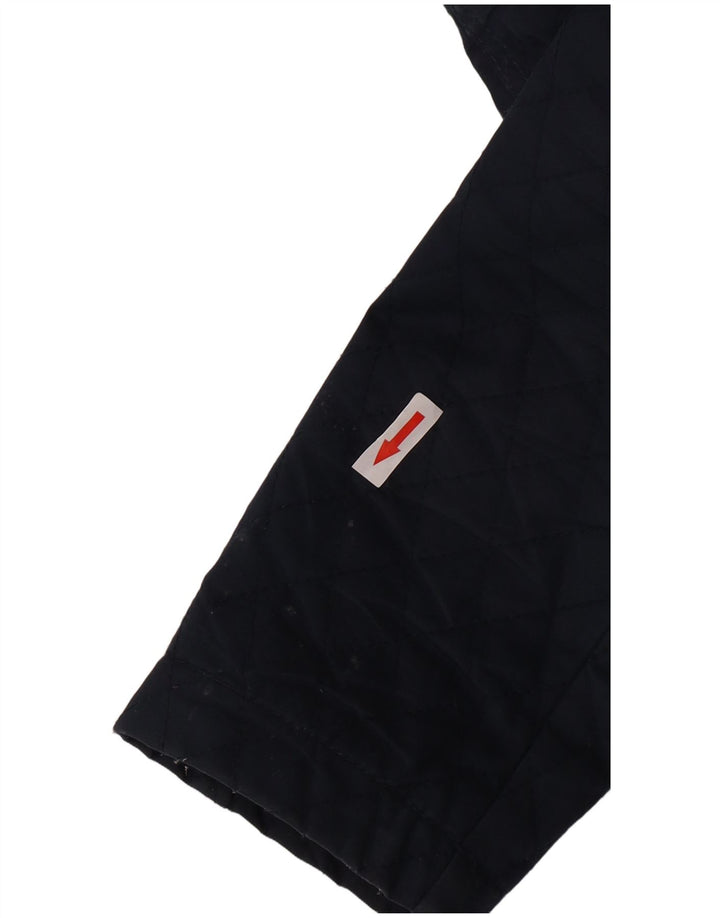 Besætningstøj Dame Regular Fit Quiltet Jakke UK 10 Small Navy Blue
