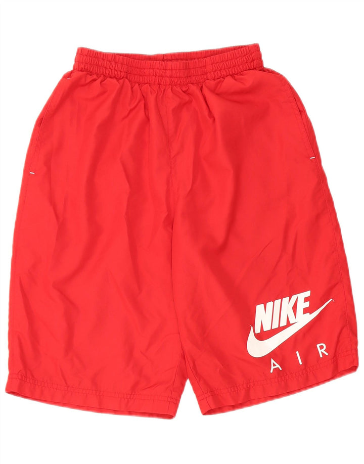 Nike drenge grafiske sportsshorts 13-14 år XL rød polyester