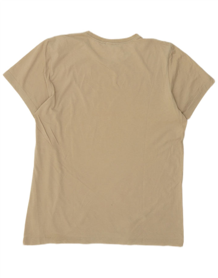 Adidas Grafisk T-shirt top til mænd, stor beige