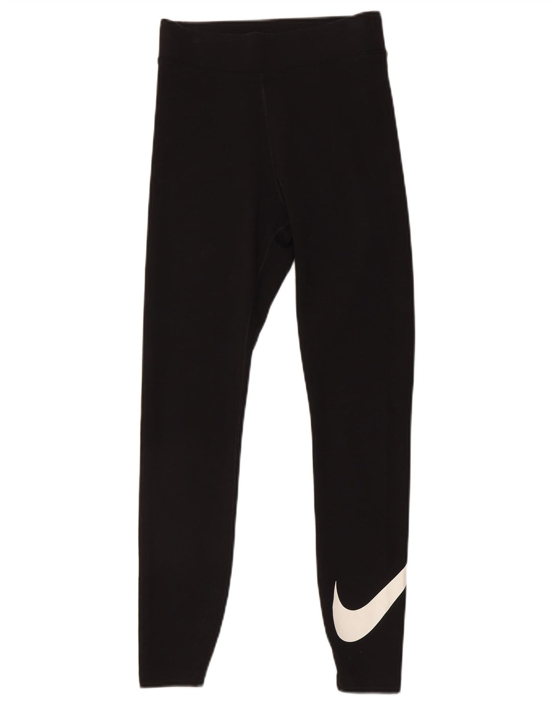 Nike Dame Grafiske Leggings UK 8 Small Black Bomuld