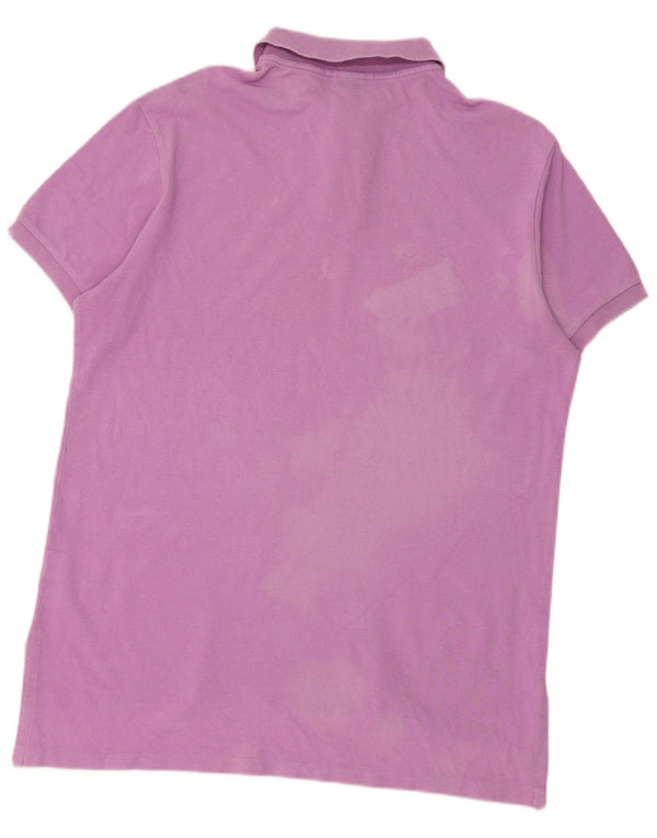 Polo Ralph Lauren Herre Custom Fit skjorte Stor lilla bomuld