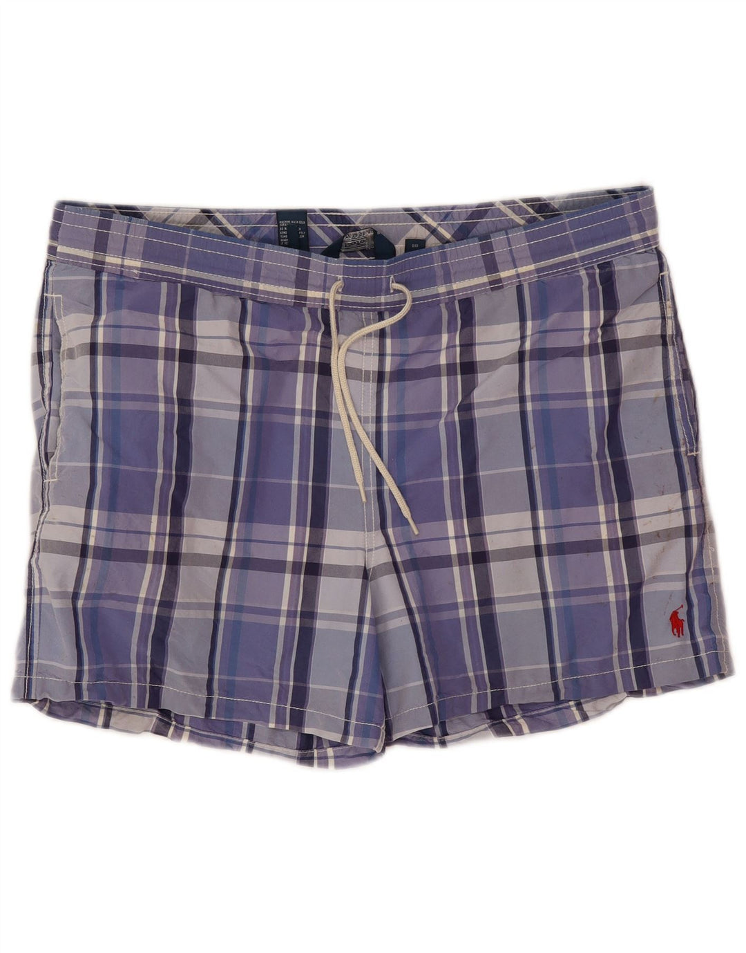 Polo Ralph Lauren Herre svømmeshorts Medium Blue Check Polyester