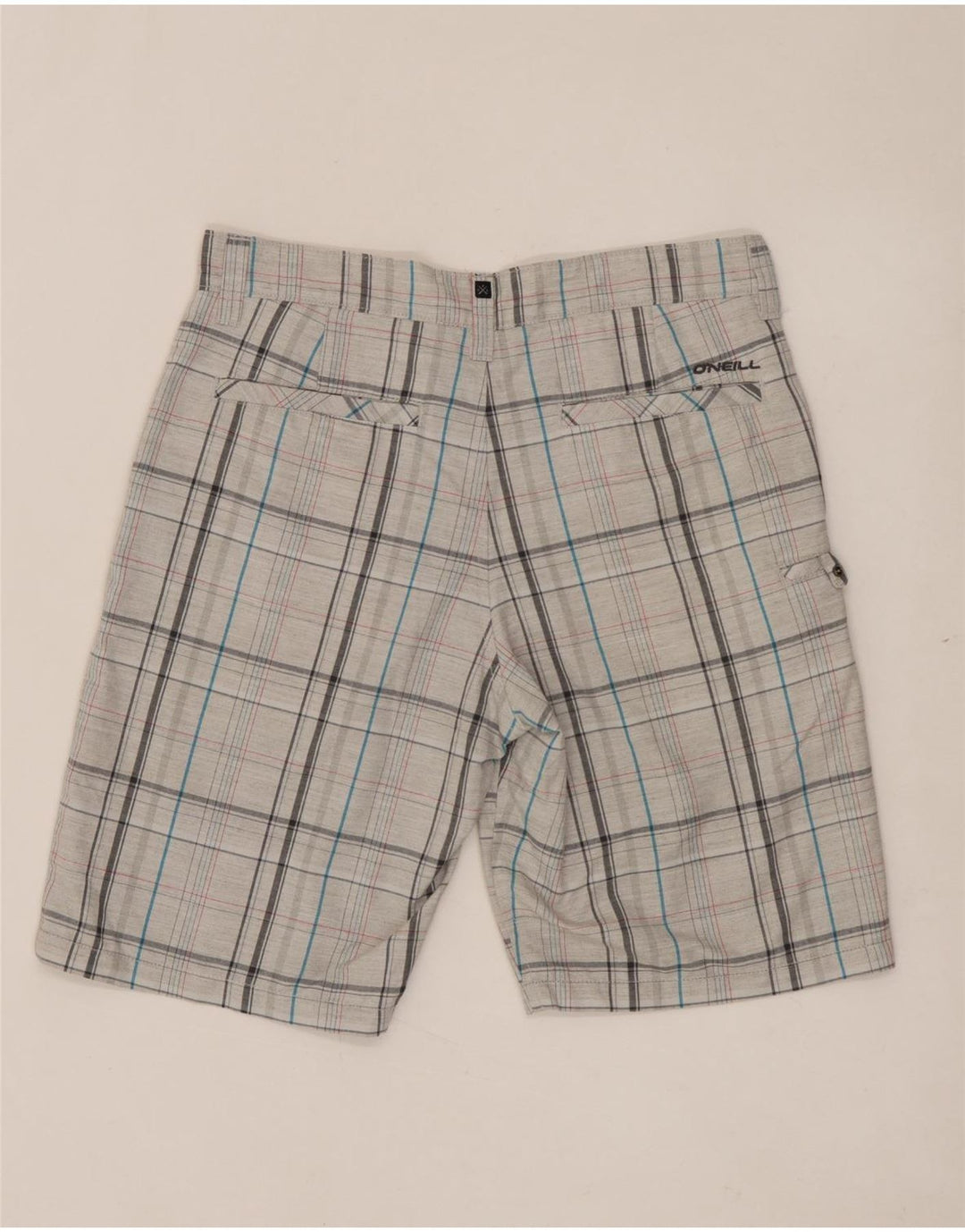 O'NEILL Chino Shorts til mænd W29 Små grå ternet polyester