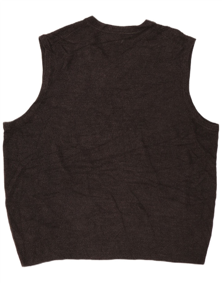 DOCKERS Herrevest Tank Top 3XL Grå Akryl
