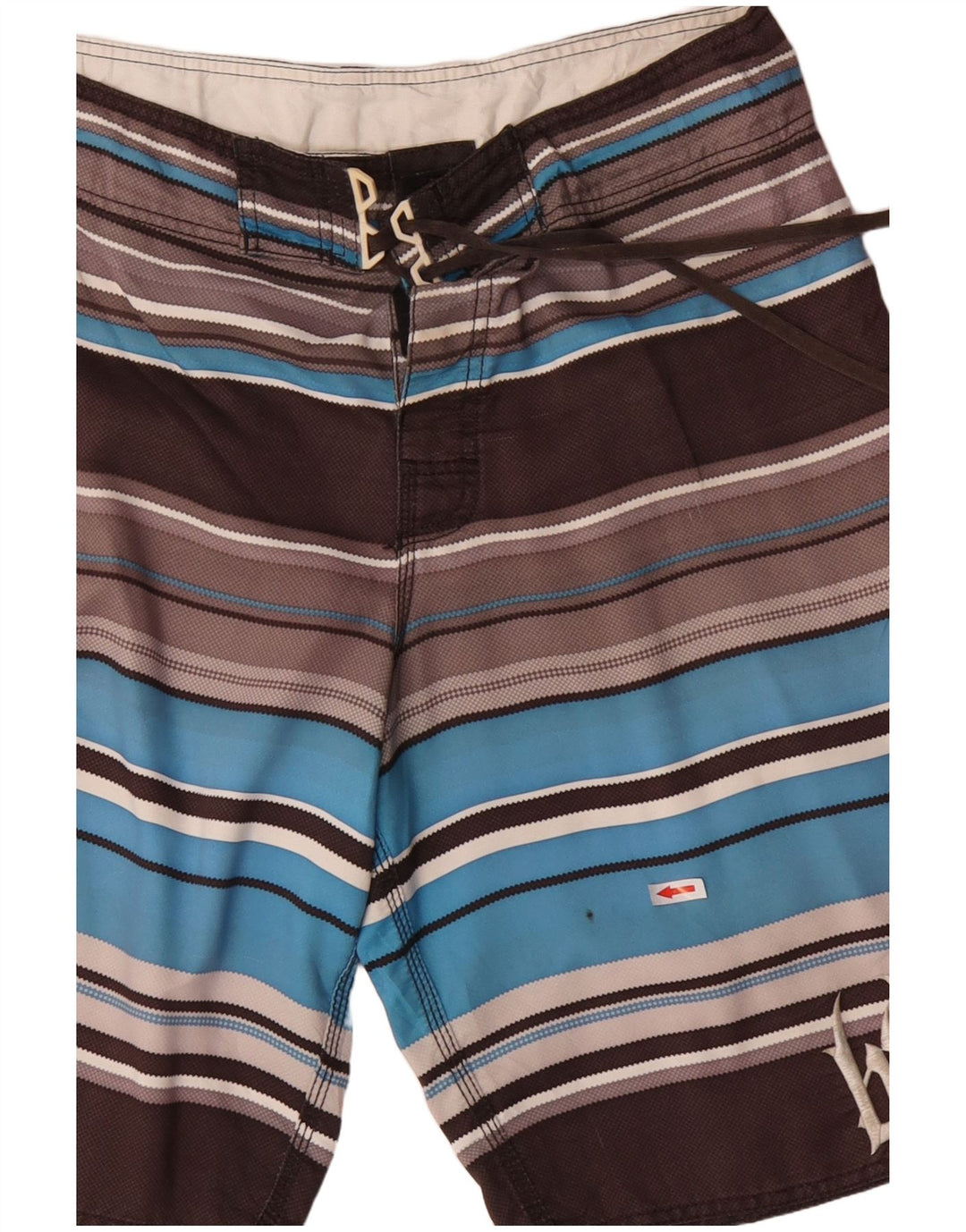 BILLABONG Grafiske badeshorts til mænd mellem grå stribet polyester