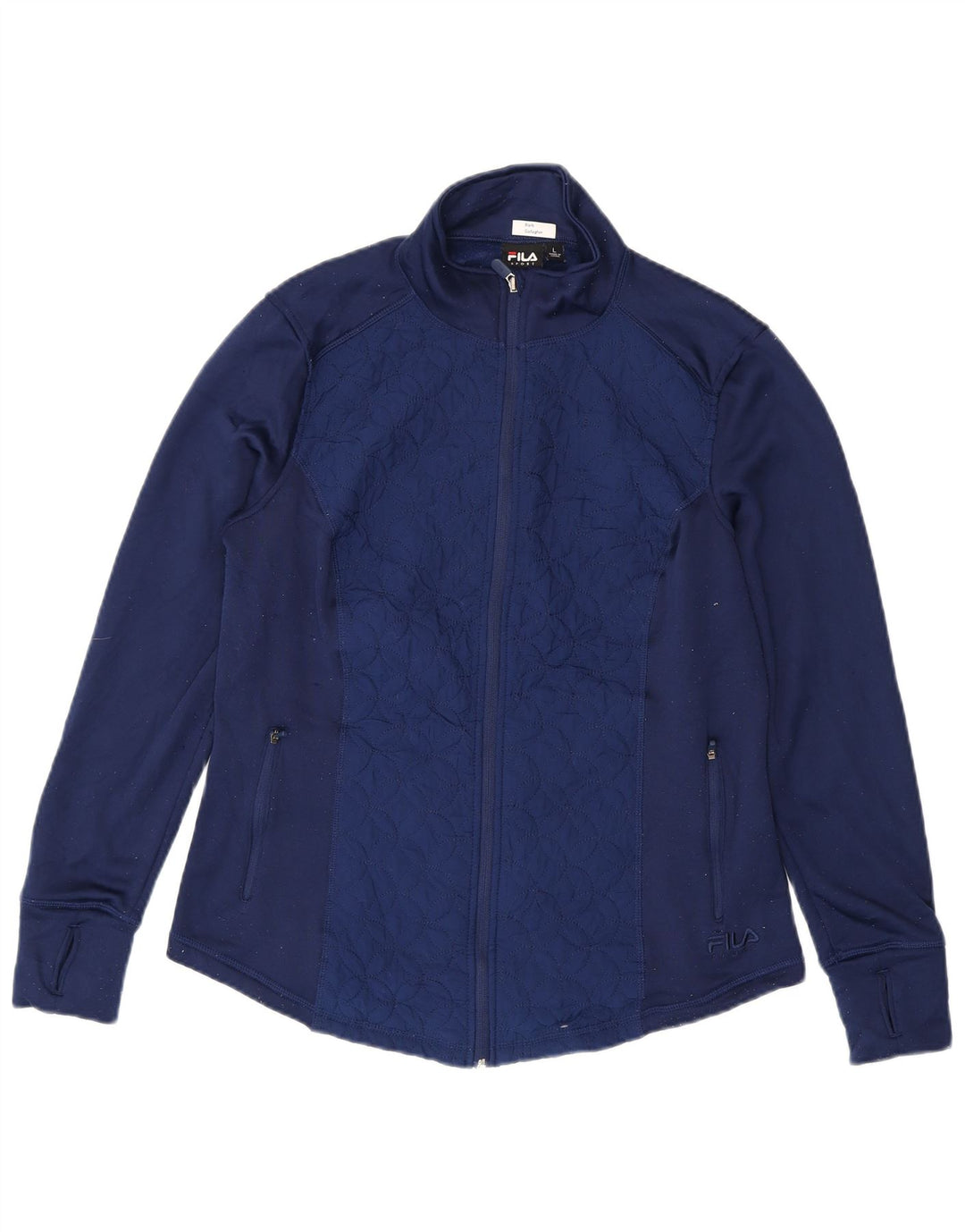 FILA træningsdragt topjakke til kvinder UK 16 Stor marineblå polyester