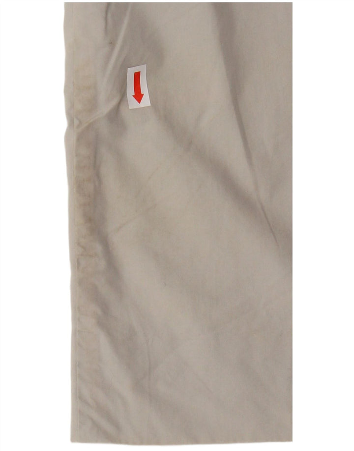 COS Womens Shift Dress EU 36 Small Grå Geometrisk Bomuld