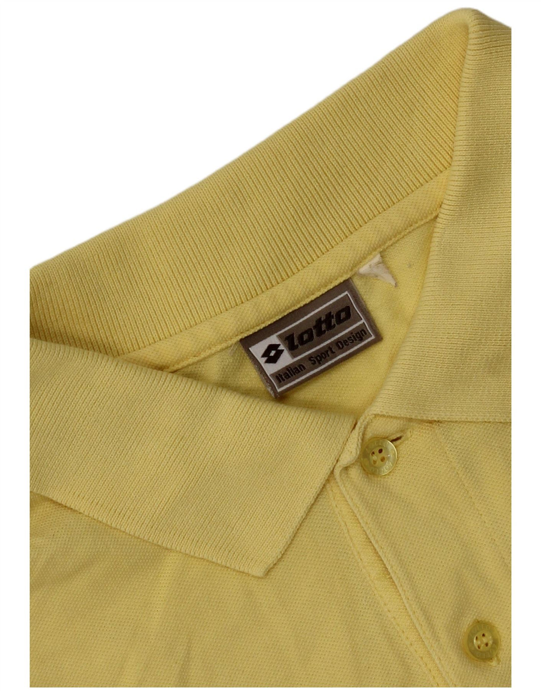 Lotto Herre Polo Shirt Medium Gul