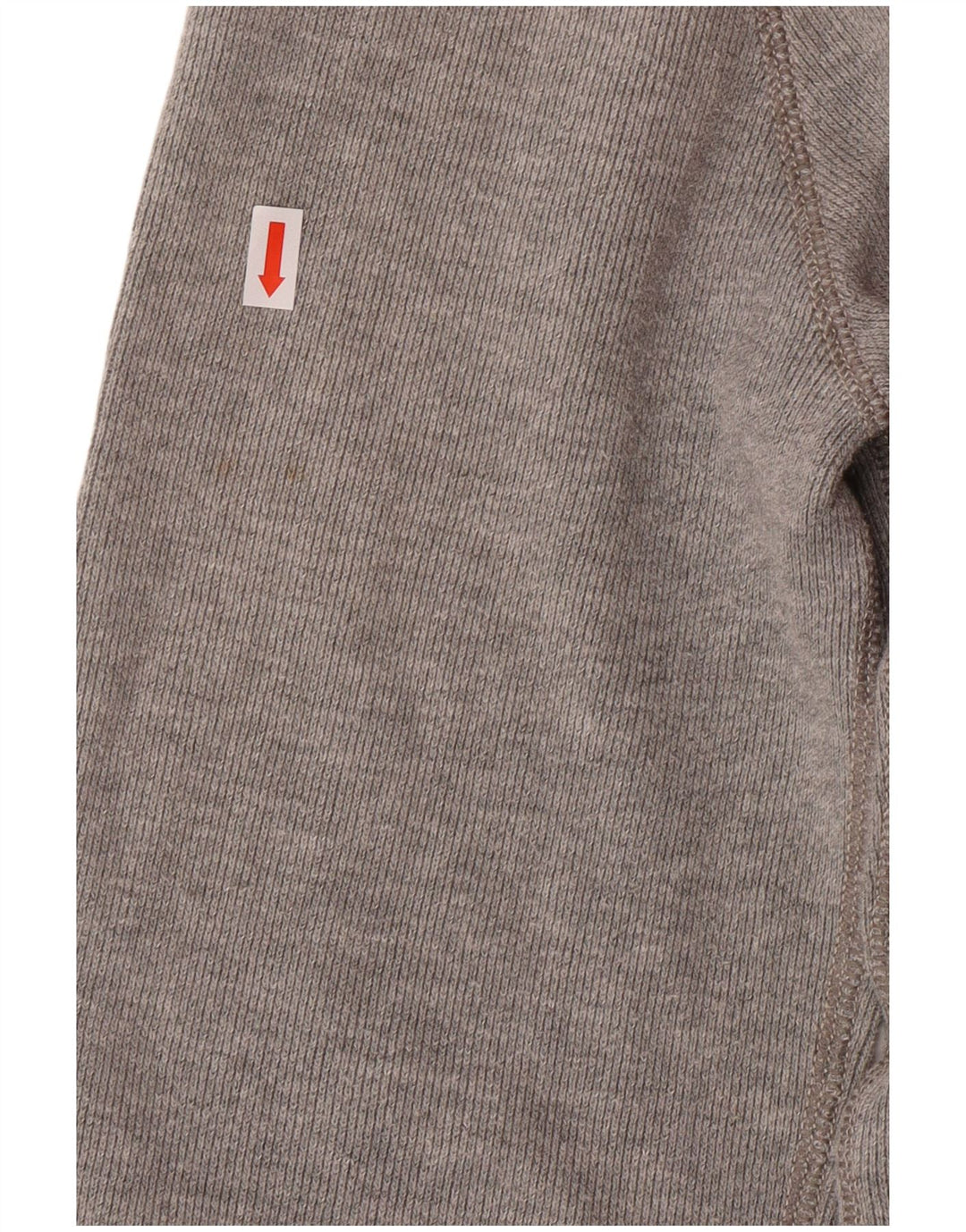 ABERCROMBIE & FITCH Grafisk træningsdragt topjakke til kvinder UK 16 Large Grå