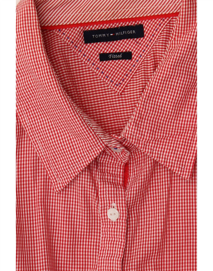 Tommy Hilfiger Dameskjorte UK 16 Large Red Gingham