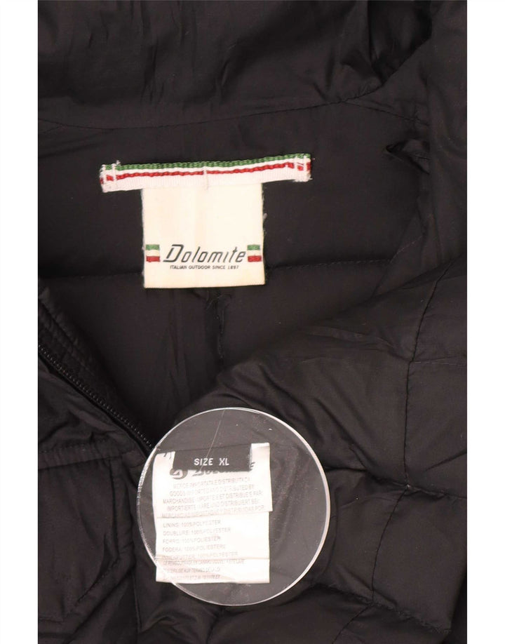 Dolomite Dame Polstret Jakke UK 18 XL Sort Polyester