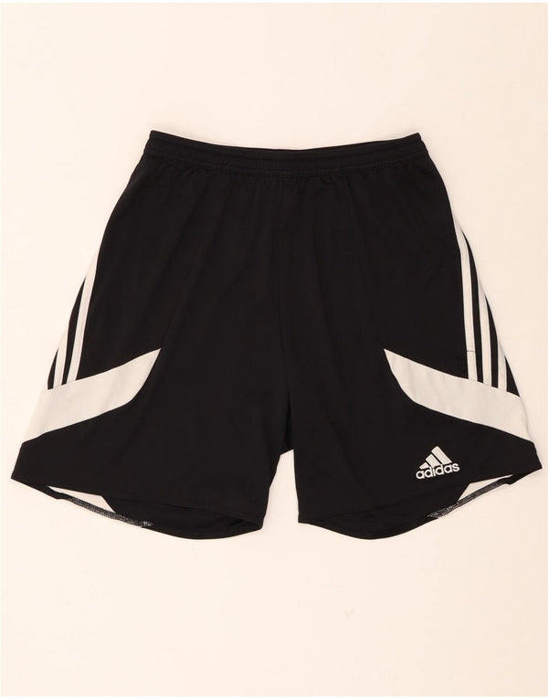 Adidas Herre Climalite Sportshorts Medium Sort Colourblock Polyester