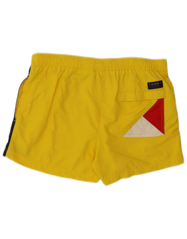 TOMMY HILFIGER Badeshorts til mænd Medium Gul Colourblock Polyamid